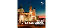 HORARIOS POR FESTIVIDAD DE LA ALMUDENA 2024